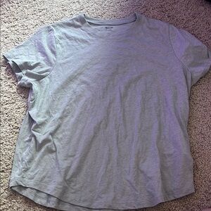 Madewell Heather Gray Crewneck Tee
